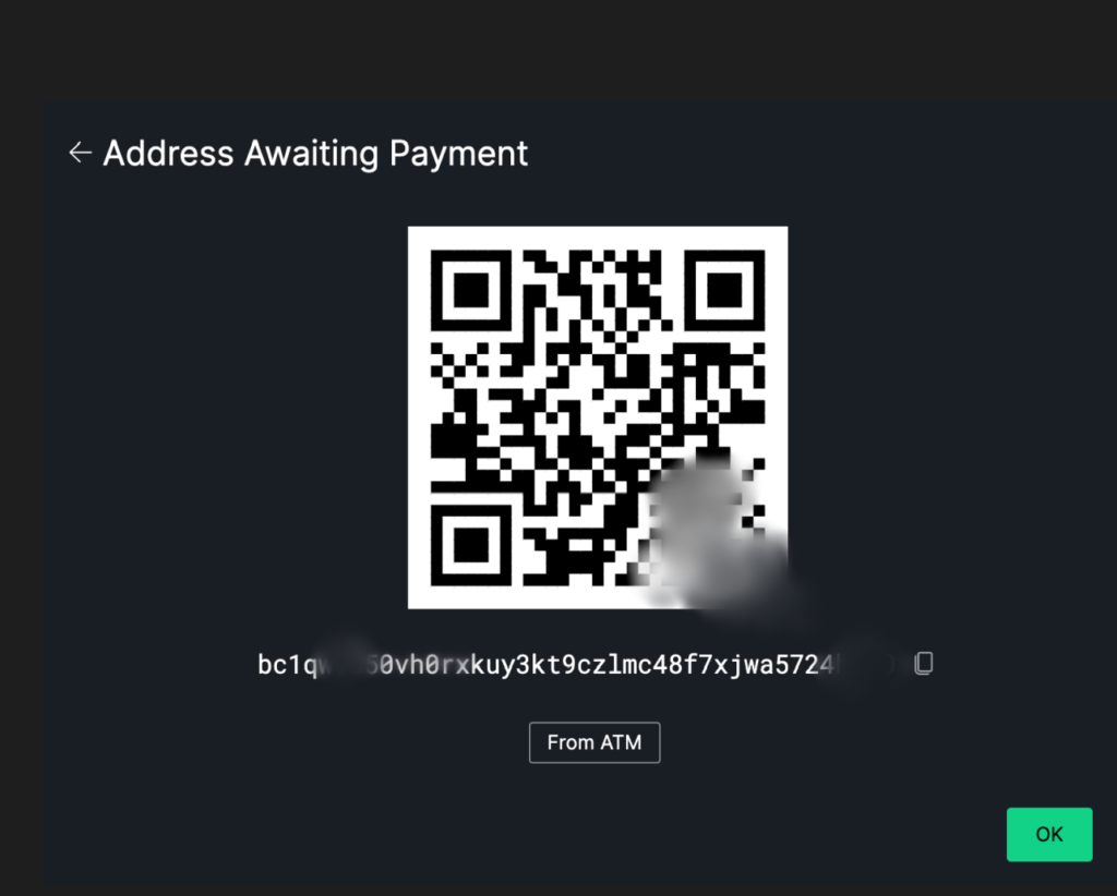 Making payments with crypto
